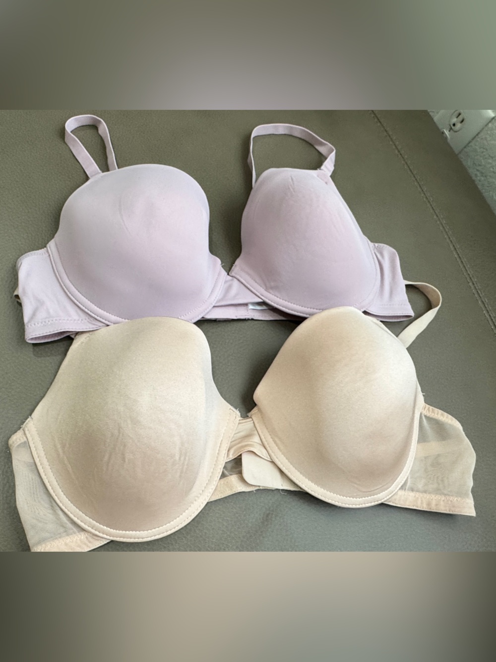 Primark Nude and Light Lavender T-Shirt Bras - Pack of 2
